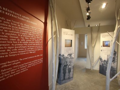 La Résistance armée - des réfractaires aux maquis  ( Photo - Jean-Marc  DEMARS)